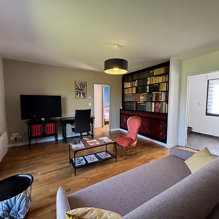 Des Tamaris Maison Chaleureuse Proche Circuit Prázdninový dům Arnage